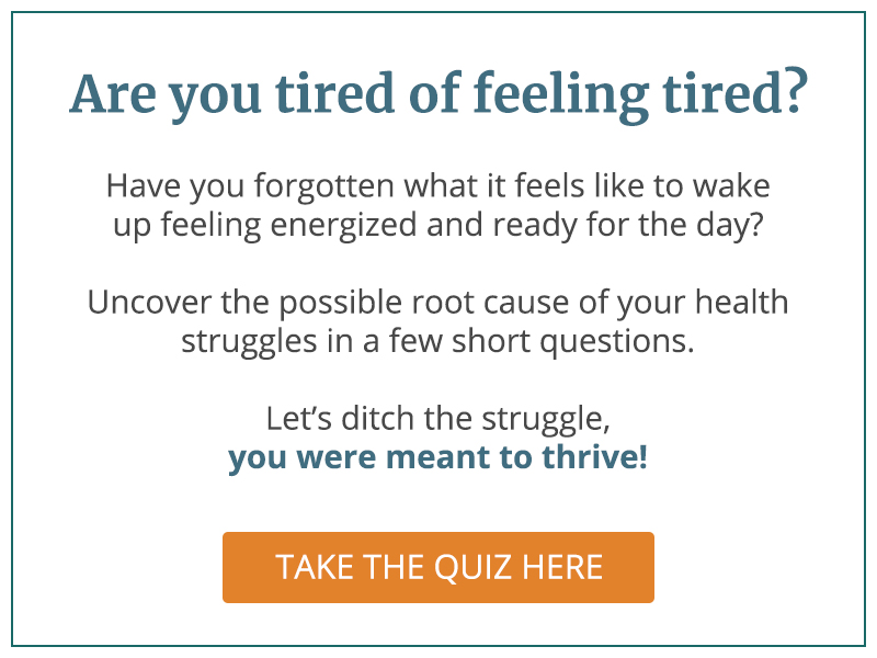 Are you tired of being tired?